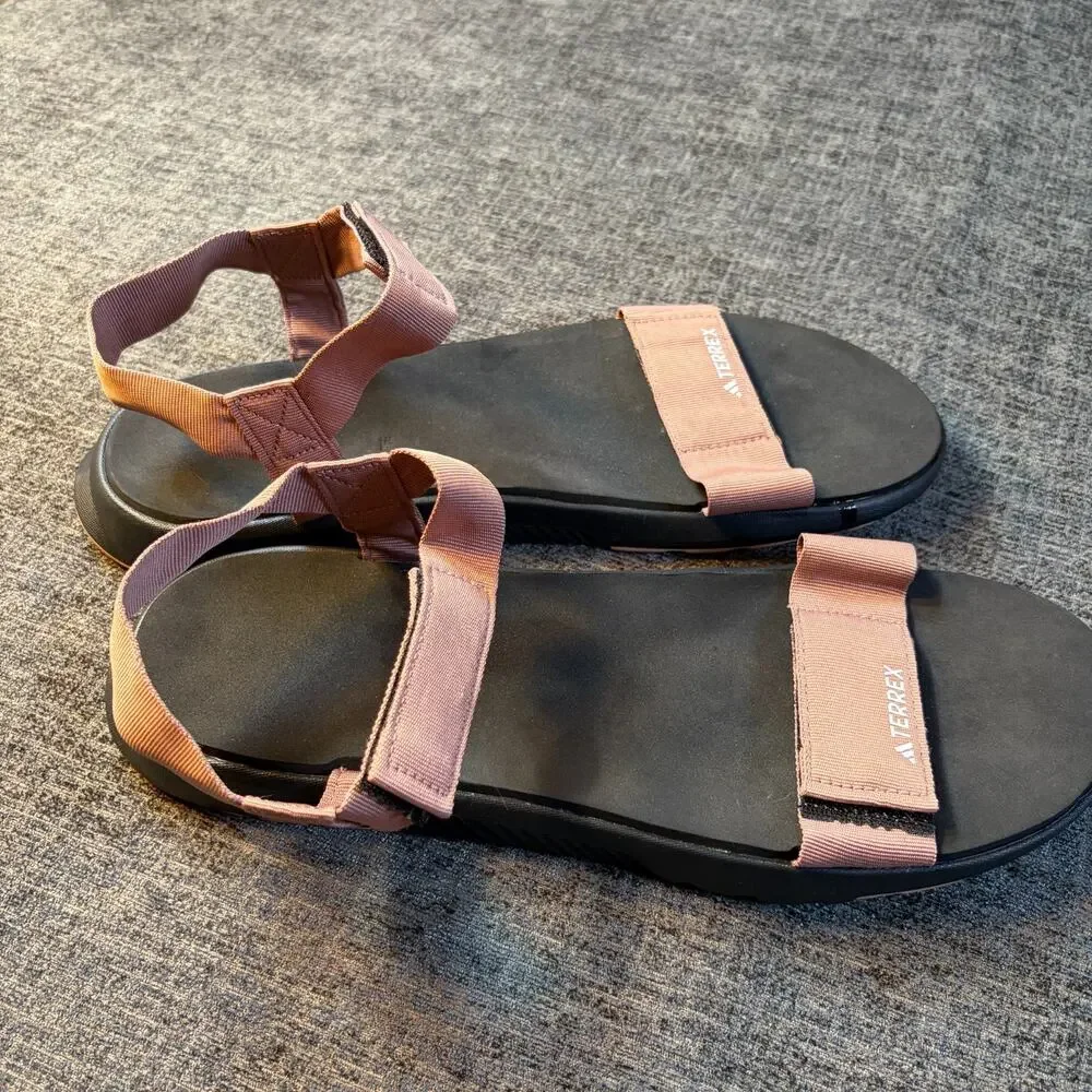 Adidas Terrex Hydroterra Light Mens Sandals Size 14 Hook and Loop Straps